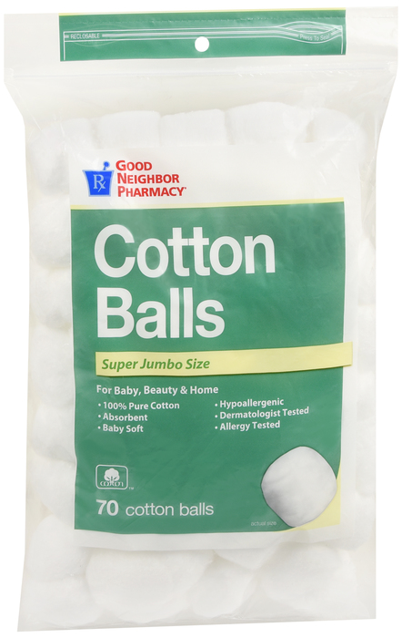 Good Neighbor Pharmacy Cotton Ball Jumbo 70ct