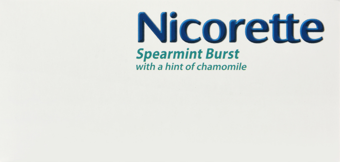 NICORETTE GUM 4MG SPEARMINT 100CT