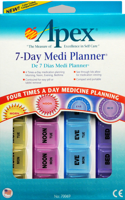 Mediplanner 7-Day 70069B Apex