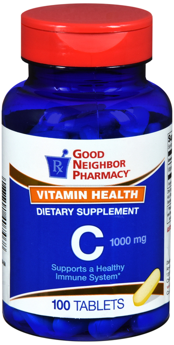 Good Neighbor Pharmacy Vitamin C 1000mg Tablets 100ct