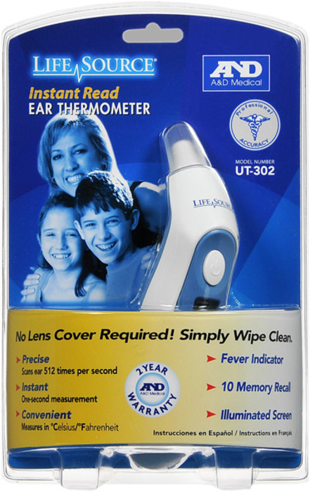 LifeSource Thermometer Ear Instant Read