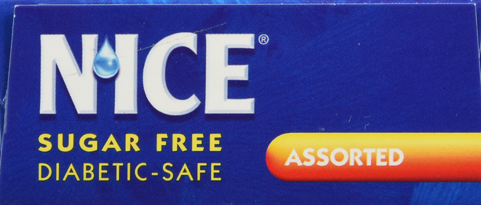 NICE LOZENGE ASSORTED SUGAR FREE 24CT