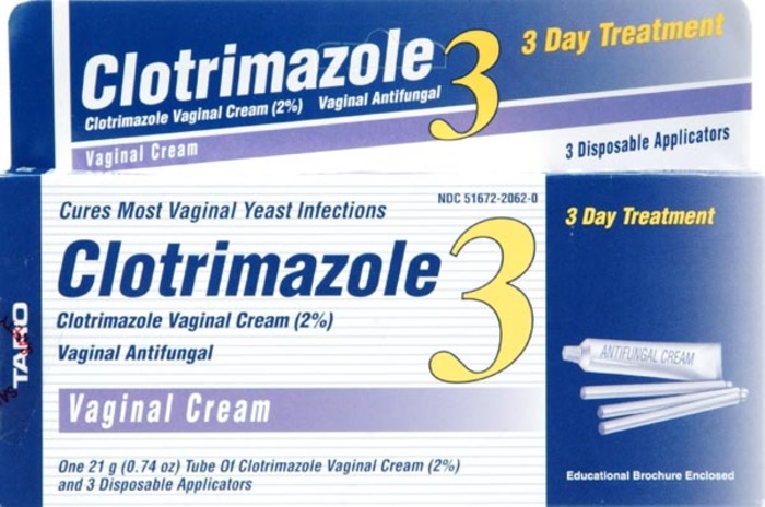 Clotrimazole 2% Vaginal Cream 3 Day 21gm