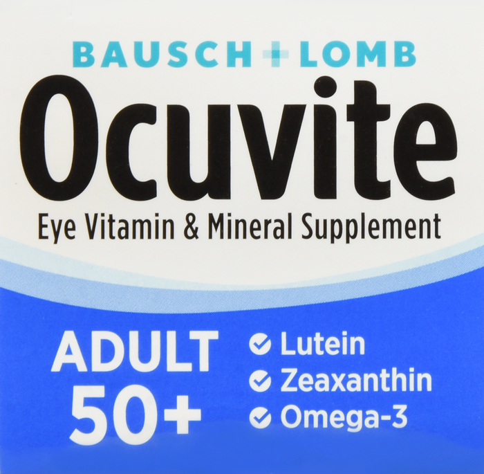 Bausch + Lomb PreserVision Ocuvite Adult 50+ Softgels 50ct