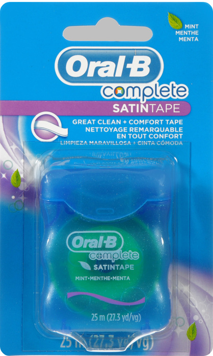 ORAL B FLOSS TAPE SATIN MINT 27YD