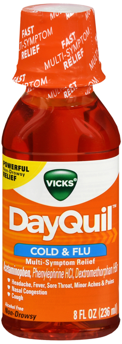 DayQuil Cold & Flu Liquid 8oz