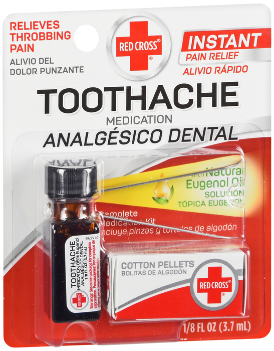 Red Cross Toothache Complete Medication Kit 0.12oz