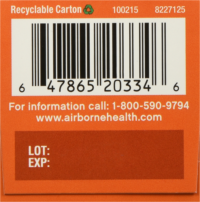 Airborne Citrus Vitamin C Chewable Tablets 32ct