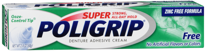 Poligrip Super Denture Adhesive Cream 2.4oz