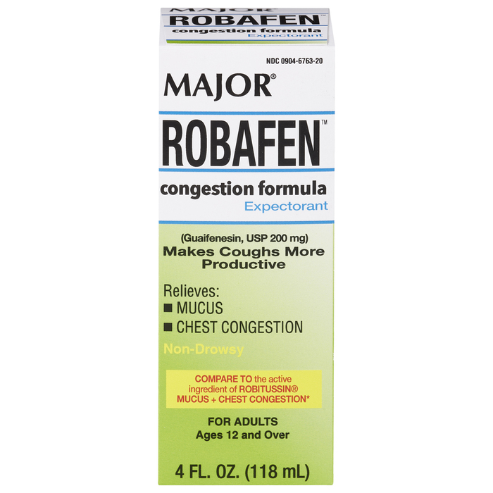 ROBAFEN 200MG-10ML SYR 118 ML