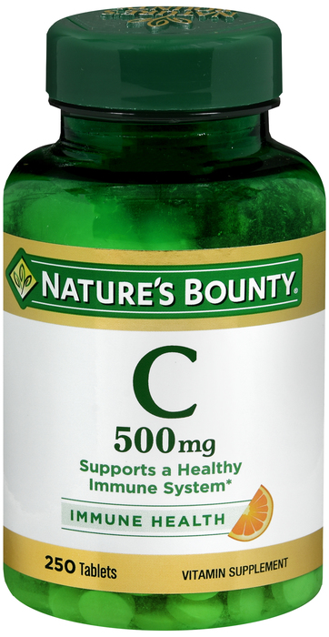 NATURES BOUNTY VITAMIN C 500MG TABLET 250CT