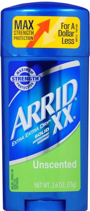 ARRID XX INV SLD UNSCTD DEO 2.6 OZ