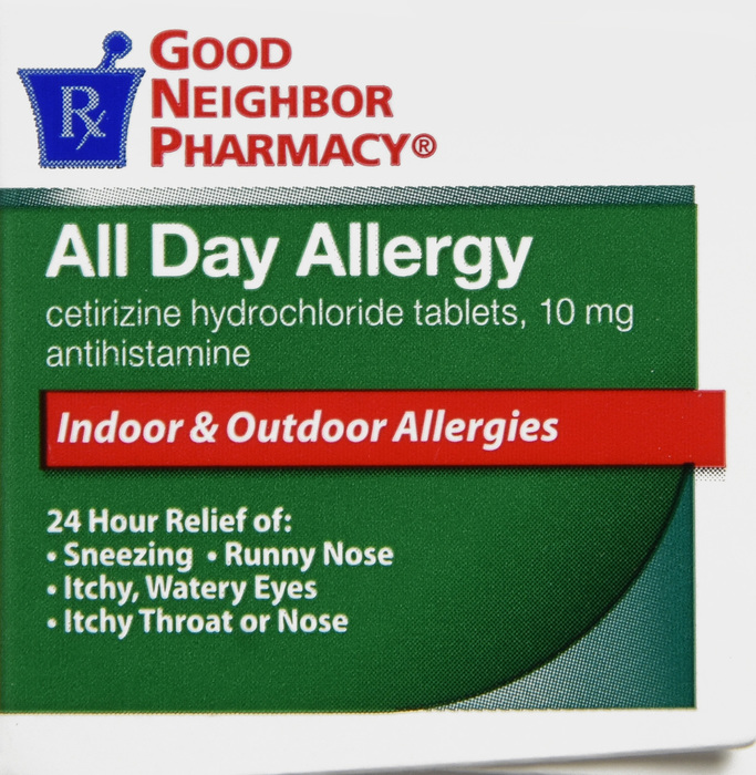 Good Neighbor Pharmacy All Day Allergy 10mg Tablets 30ct