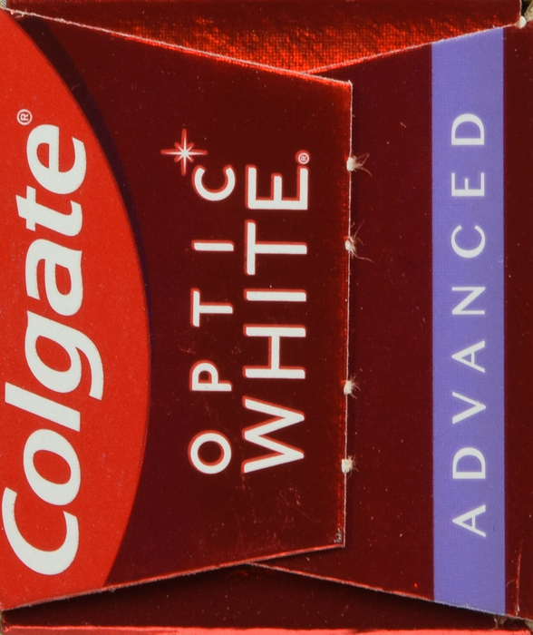 Colgate Optic White Advanced Teeth Whitening Toothpaste, Sparkling White 3.2oz