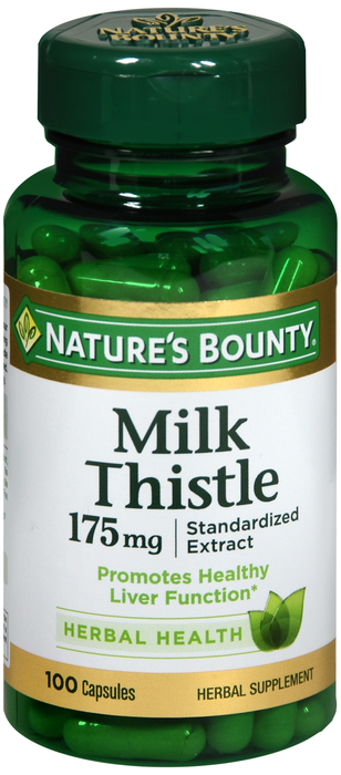 MILK THSTLE 175MG CAP 100CT NAT BOUNTY