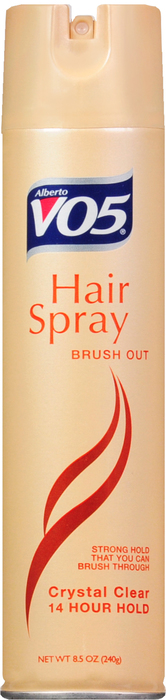 V05 AERO BRUSH OUT HARD TO HOLD HAIRSPRAY 8.5OZ