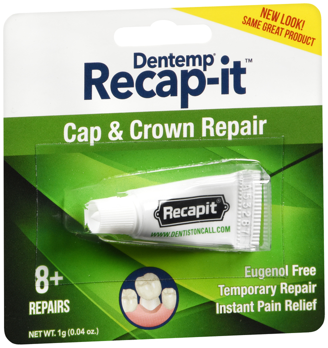 Dentemp Recap-It Cap & Crown Repair 1g