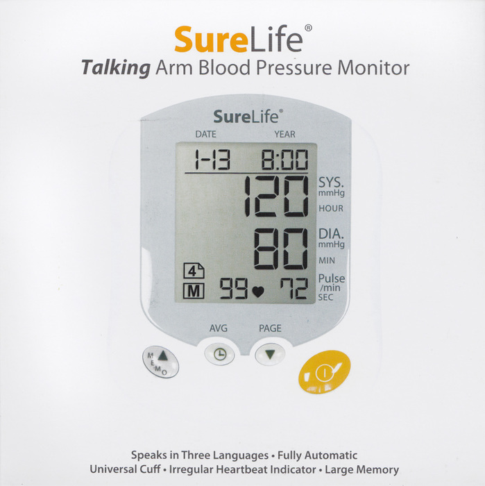 SureLife Talking Blood Pressure Monitor