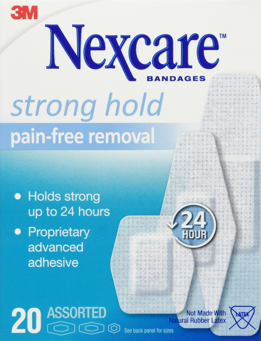 Nexcare Sensitive Skin Bandages Assorted 20ct