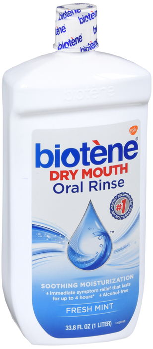 BIOTENE DRY MOUTH ORAL RINSE A/F 33.8OZ