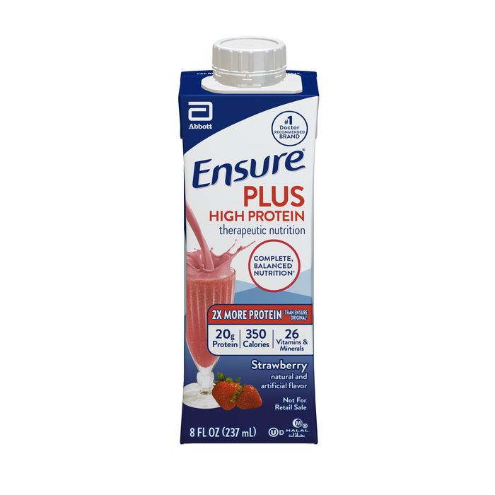 ENSURE PLUS HIGH PROTEIN STWB LIQ 24X8OZ