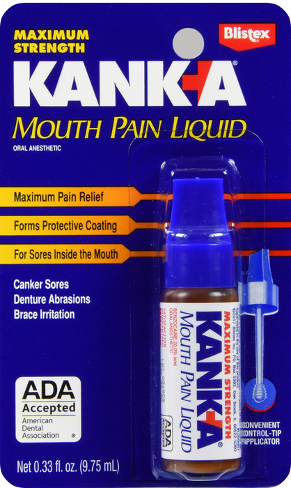 Kanka Maximum Strength Mouth Pain Liquid 0.33oz