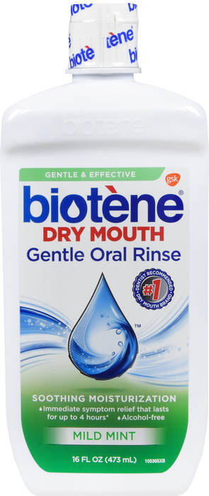 BIOTENE GENTLE MINT DRY MTH MTHWSH 16OZ