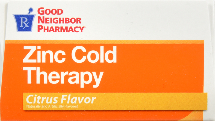 Good Neighbor Pharmacy Zinc Cold Therapy Citrus Flavor Tablets 24ct