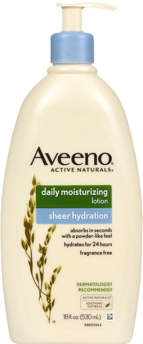 AVEENO LOTION SHEER HYDRATION DAILY MOISTURIZING 18OZ