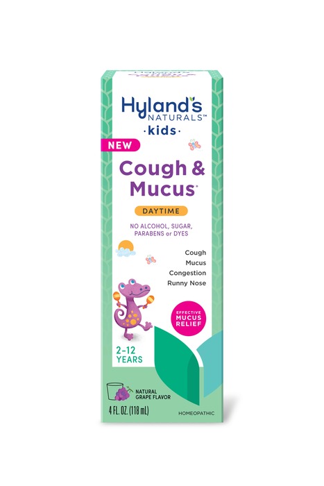 Hyland’s Kids Cough & Mucus Daytime Grape Liquid 4o