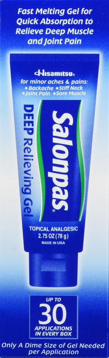 Salonpas Deep Pain Relieving Gel 2.75oz