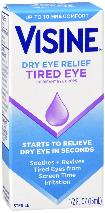 Visine Tired Dry Eye Drop 0.5oz