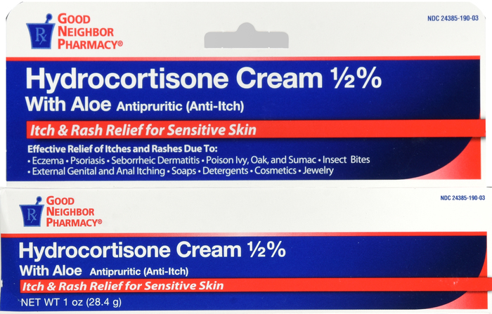 Good Neighbor Pharmacy Hydrocortisone Cream 1/2% with Aloe