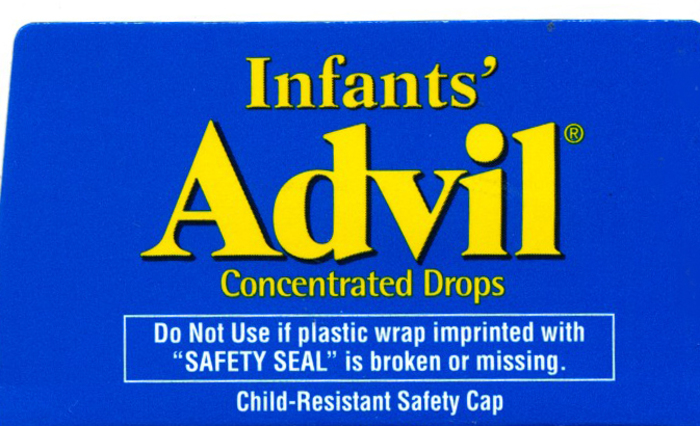 Advil Infants White Grape Flavored Concentrated Drops 0.5oz