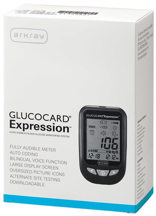 GLUCOCARD EXPRESSION METER KIT