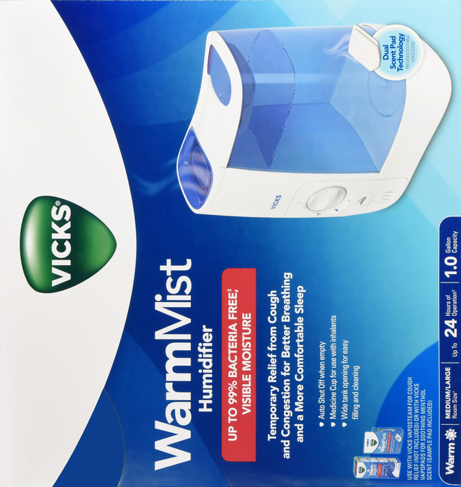 Vicks WarmMist Humidifier VWM845 1gal