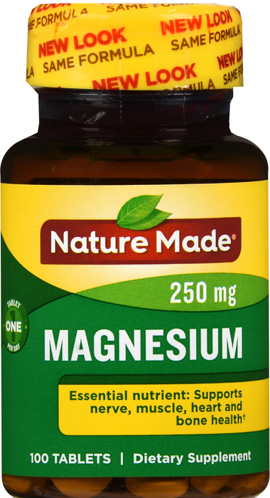 Nature Made MAGNESIUM OXIDE 250MG TAB 100ct