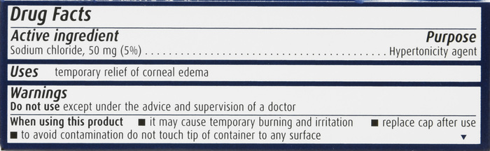 Bausch + Lomb Muro-128 5% Corneal Edema Ointment 3.5g