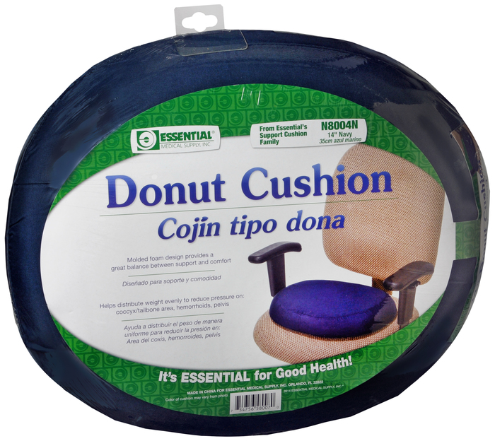 Cushion Donut 14" Navy