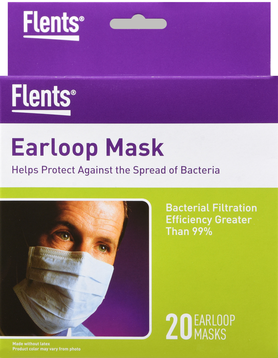 Mask Ear Loop Flents 20ct Api