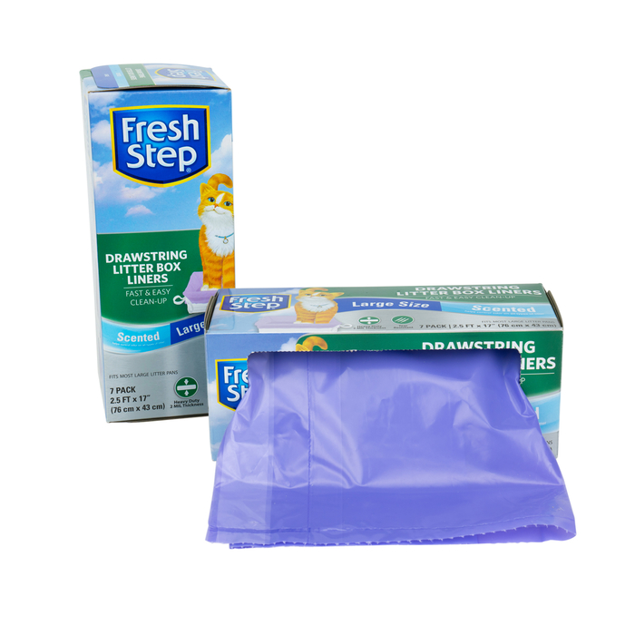 FRESH STEP LITTER BOX DRAWSTRING LNR 7CT