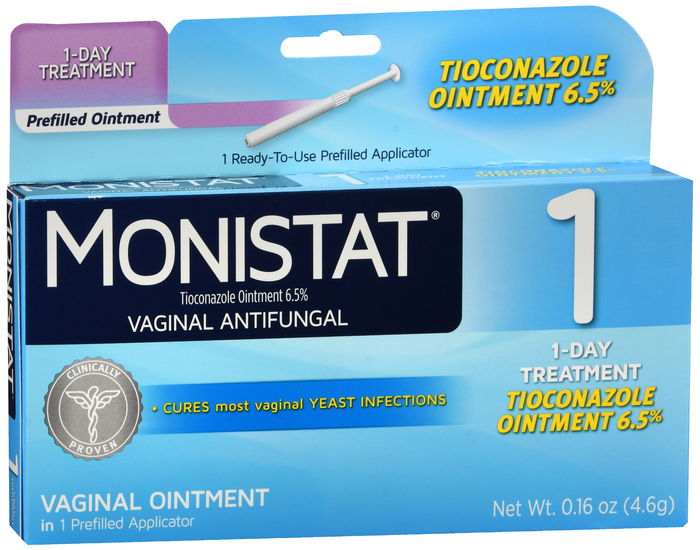 Monistat 1 Vaginal Antifungal 1- Day Treatment Ointment 0.16oz