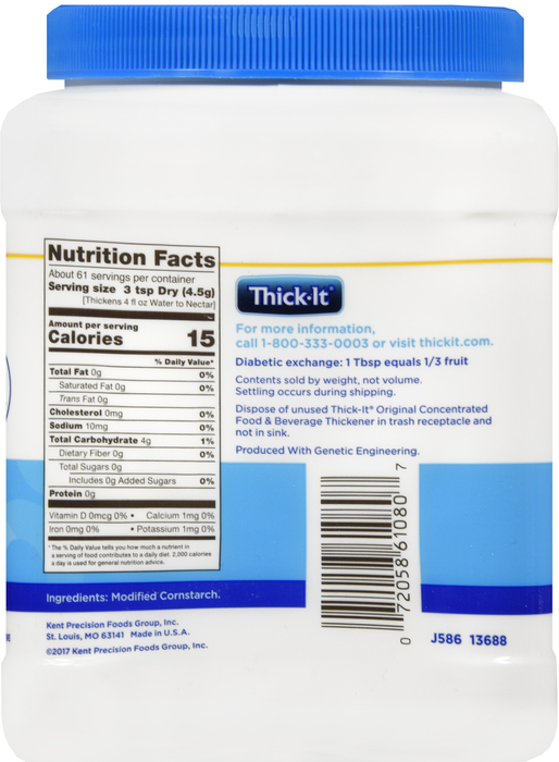 Thick-It 2 Instant Food & Beverage Thickener 10oz