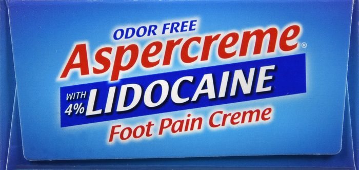 Aspercreme Lidocaine Foot Pain Cream 4oz