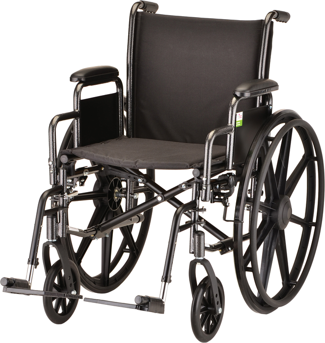 NOVA Wheelchair 18" Steel FXFA SAFR 5180S