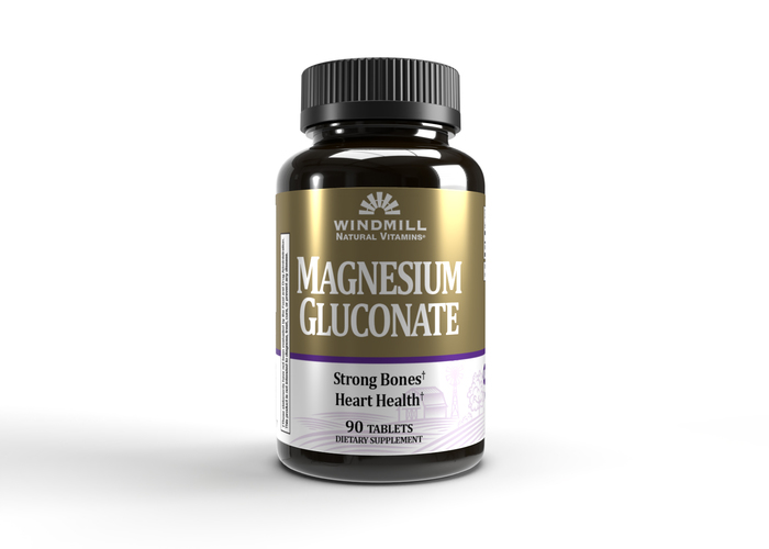 Windmill Magnesium Gluconate 500mg Tablets 90ct