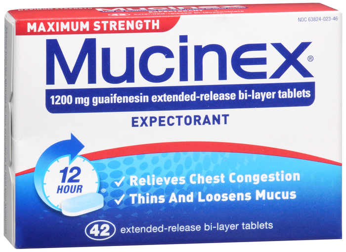 Mucinex Max Strength Tablets 42ct