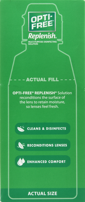 Opti-Free Replenish Multi-Purpose Disinfecting Solution 4oz