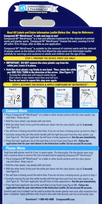 COMPOUND W NITROFREEZE WART REMVR 5CT