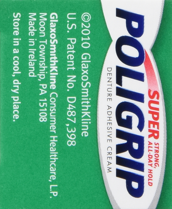 Poligrip Super Denture Adhesive Cream 2.4oz